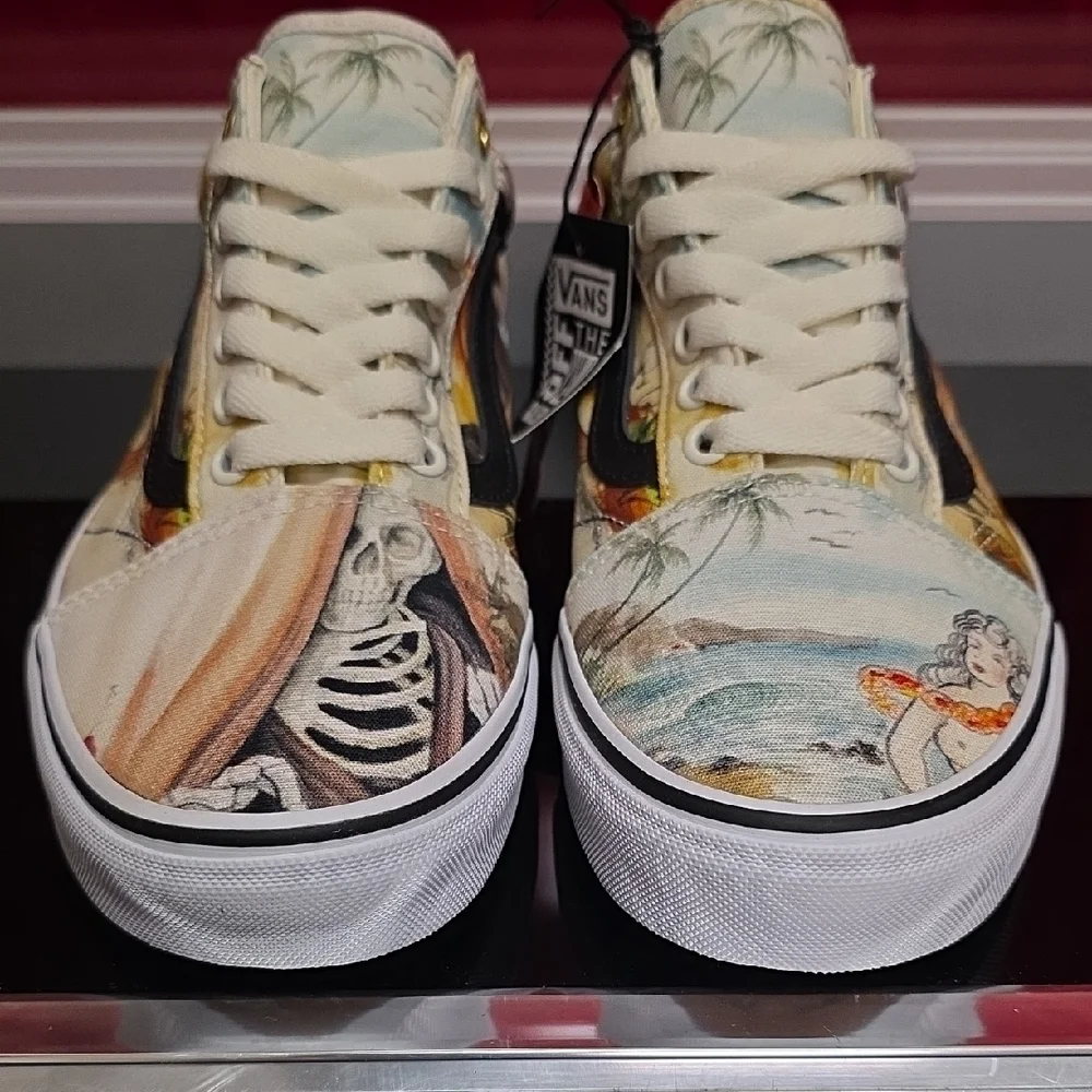 Vans Old Skool Art Print Men’s 8 Women’s 9.5 New